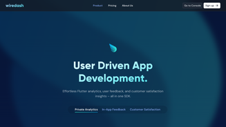 Screenshot of Wiredash